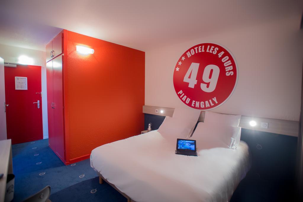 Hotel Des 4 Ours Aragnouet Exterior foto